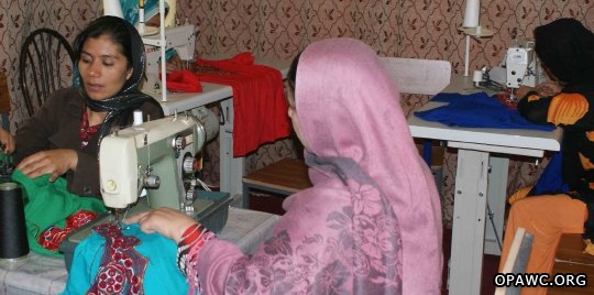 Handicraft student of OPAWC